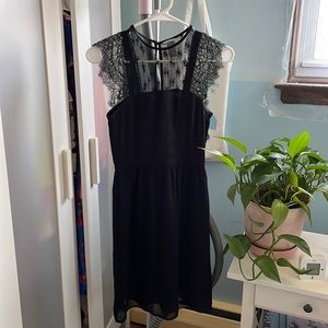 Sexy black dress for all functions, size 2